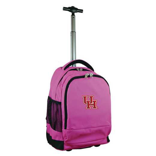 CLHUL780-PK: NCAA Houston Cougars Wheeled Premium Backpack
